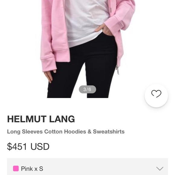 helmut lang hoodie - Picture 7 of 8